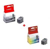 Kit 2 Cartucho Pg40 Cl41 Para Canon Ip1200 Ip1800 Mp160 P450