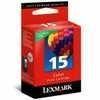 Cartucho Lexmark 15 (18c2110) Colorido para X2320 X2630 X 26